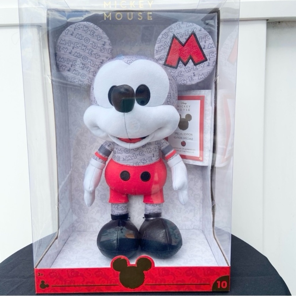Disney Year of The Mouse Collector Plush Mouseketeer Mickey Mouse October NEW